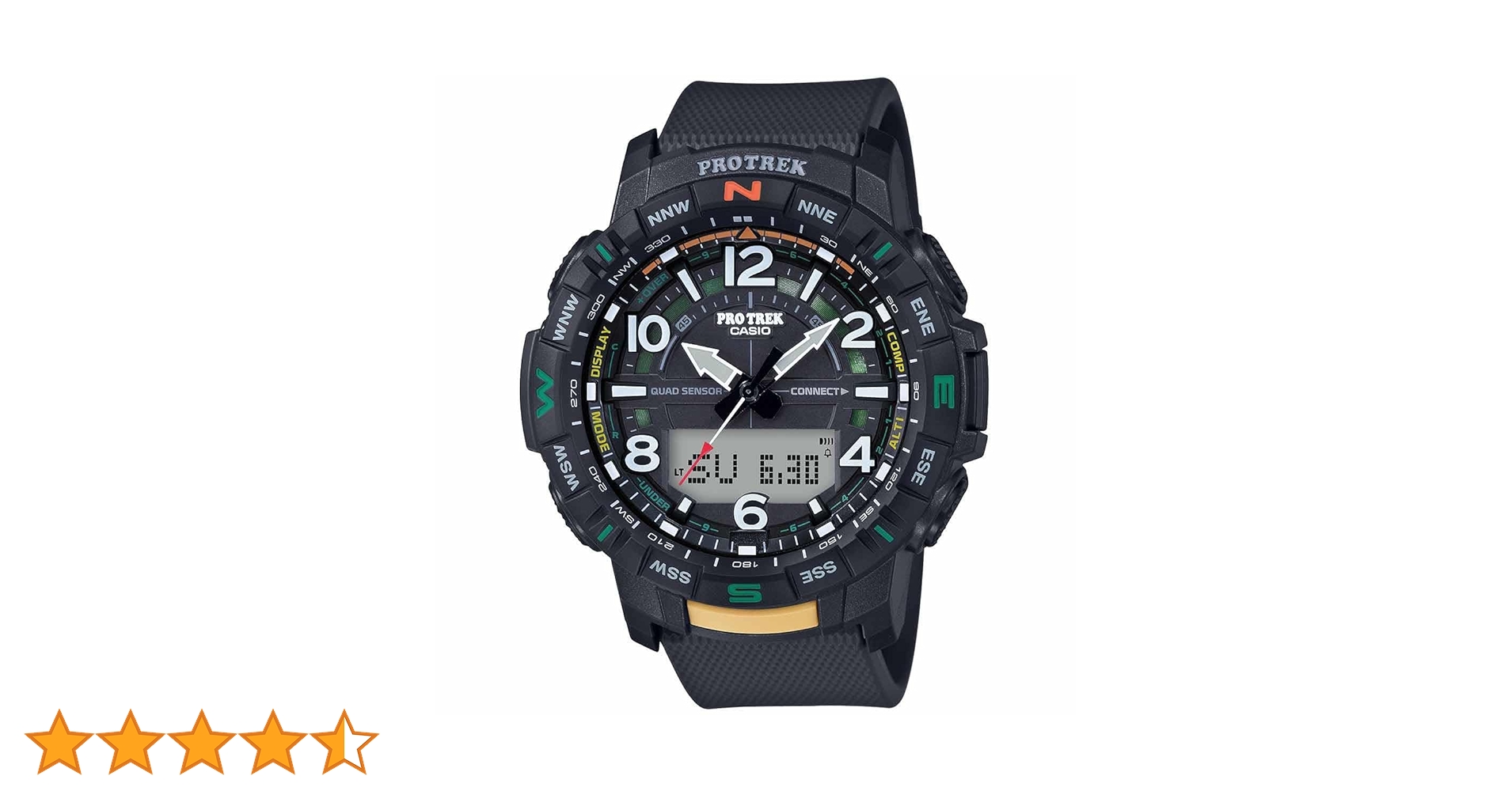 Amazon.co.jp: カシオ PRT B50 1ER PRO Trek 多機能 腕時計 ブラック